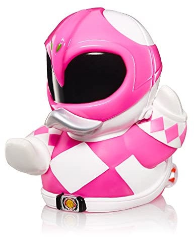 TUBBZ Pinker Ranger Sammel-Enten-Vinylfigur - Offizielle Power Rangers Merchandise - Kinder TV & Filme