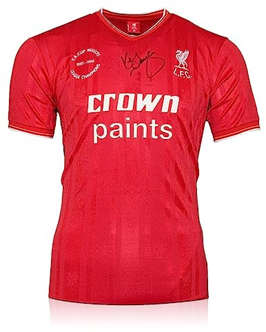 Exclusive Memorabilia Von Kenny Dalglish signiertes Liverpool-Trikot