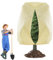 BIQIQI Pflanzenschutz Winter 200x240cm, Winterschutz für Kübelpflanzen mit Reißverschluss Zugband, Winterschutz für Pflanzen Palmen Olivenbaum Baum, Winterschutzhaube für Pflanzen Groß(1 Stück,Beige)