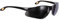 Paowsietiviity Transparente Schutzbrille, Arbeitsbrille, perfekter Augenschutz für Damen und Herren, Schwarz, 150 x 40 x 45 mm