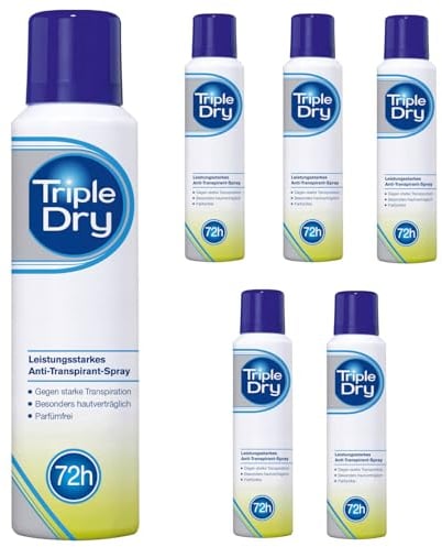 Triple Dry Anti-Transpirant-Spray 150 ml 6er