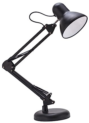 Hemobllo Led Desk Lamp Long Arm Lamp USB Charging for Reading and Studying Foldable Metal Design