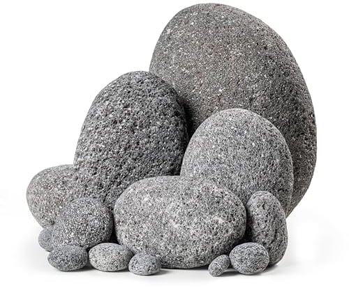 ARKA mySCAPE-Lava Pebbles - 10 kg /10-200 mm Mix - Lava-Pebbles für eindrucksvolle Aquascapes in Süßwasseraquarien, unterstützen die natürliche Filtration und bieten kreativen Gestaltungsspielraum.