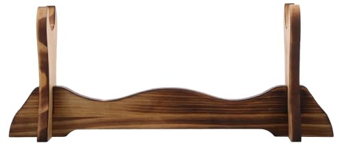 Kichvoe Schwertständer Aus Holz Schwerter-Präsentationsständer Für Haushaltsschwerter -Organizer Zur Aufbewahrung Und Präsentation Für Wohnzimmer Schlafzimmer Arbeitszimmer 14.76 X 5.91 X 2.76 in