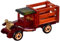 Dinntty Holz-Traktor-Ornament, LKW, Miniatur-Auto, Dekoration, Traktor-Modell, Bauernhof, Sammlerfiguren, Wohnaccessoires