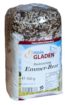 Emmer Brot Backmischung 700g - Selbstbacken mit Rezept