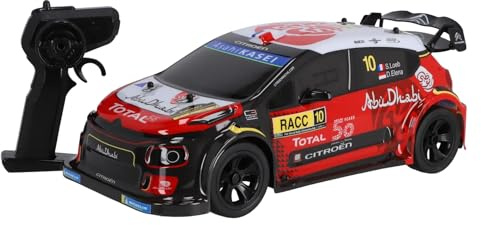 Kool Speed Citroën C3 WRC RC Car 1:10 Remote Controlled Rally Vehicle with 2.4 GHz Control and USB Charging Cable for Children from 3 Years