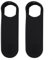Silicone Cover Set for Nest Wireless Doorbell Protect Against Outdoor Elements, 2PCS ( black )