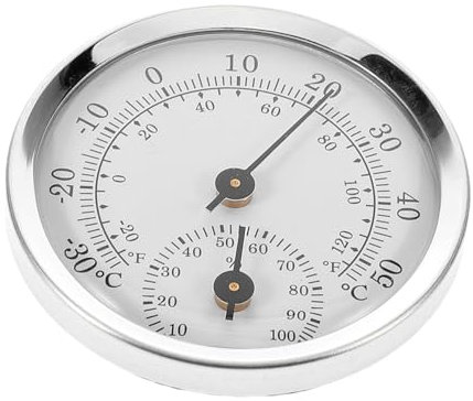 Ipetboom Mini Hygrometer Für Präzise Temperatur Und Feuchtigkeitsmessung Ideal Für Pflanzen Gewächshäuser Und Mason Jars Hochwertiger Kompakt Und