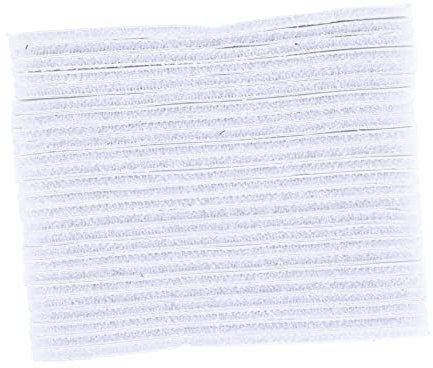 Operitacx 25pcs Sofa Fixer Fasteners Sticky Couch Backing Double Sided Tape Heavy Duty Hook Strips Tack Grip Loop Non-Slip Back Durable Rug Fixers Carpet Stickers Fixing Tapes Blended White