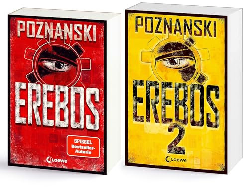 Erebos & Erebos 2 von Ursula Poznanski – Jugendbestseller-Krimi-Bücherset inkl. Lesezeichen – Spannende Bücher für Jugendliche ab 12 – Thriller 2024 für Fans von packenden Jugendbüchern