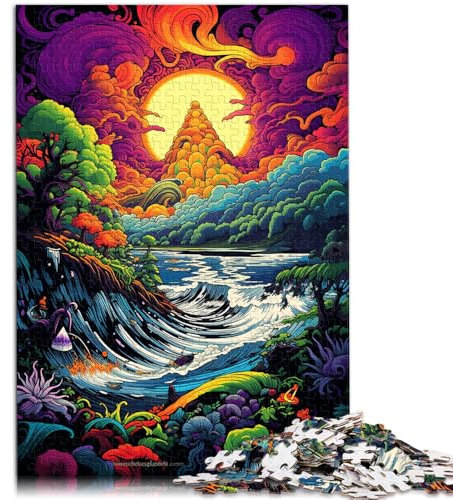 Puzzle für Erwachsene, 1000 Teile, Strände von Bali, bunt, als Puzzle-Geschenk, Geburtstagsgeschenk, Wanddekoration, 26x38cm, für 14-Jährige