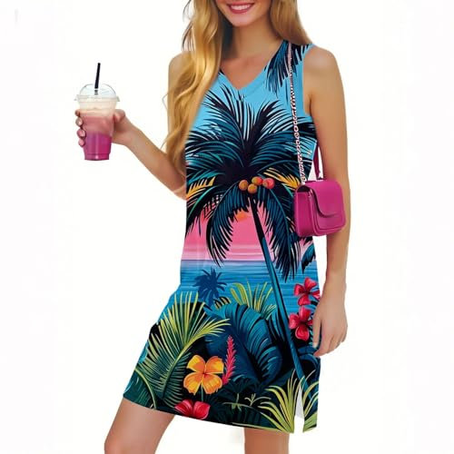 Générique Robe Femme Chic Et Elegant Ete Mi Longue Fluide Terracotta Cocktail Boheme Mariage De Soiree Invitée Robe Femme Été Enceinte Fleurie Printemps Vichy Arabe Mes Commandes (A18,S)