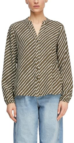 COMMA Viskosebluse mit All-Over-Print
