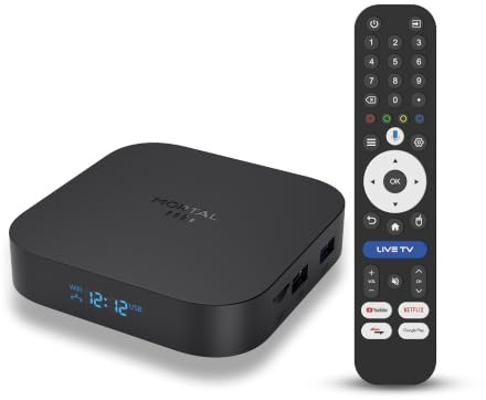 Android 14.0 TV Box 2G RAM 16G ROM RK3518 Quad Core Cortex A53 | Smart TV Box Mali-450 MP2 GPU Support 10/100M Ethernet 2.4G/5.8G Dual-Band WiFi BT 5.4 HD 8K Android Box