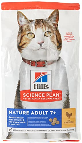 Hills Pet Nutrition S.L. SP Feline Mature 7 + Huhn 1,5 kg 604097 Hills 500 g