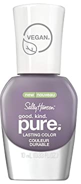 Sally Hansen Good Kind Pure Color vegan, glänzend Nagellack mit Präzisionspinsel, Nr. 341 LAVENDER HAZE, 10 ml