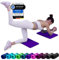 REFIT FITNESS 2er Set Yoga & Fitness Pad Comfort-Mini 25 x 61 x 1.5 cm PainProtect SmartCell NBR Yogamatte Klein Rutschfest Sportmatte Gymnastikmatte Matte Sport Gymnastik Knie Pads Violett Lila