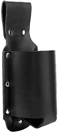 Étui à bière à la taille, étui à bière Cowboy, ceinture de boisson pour bouteille de vin portable en cuir PU, sacs porte-canettes, étui à boisson pour bouteille de vin de bière portable, noir