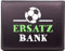 Ferrum Bierkastensitz Kissen Kastensitz mit Aufschrift Ersatzbank Fußball Sitzkissen Sitzpolster Hocker Polster