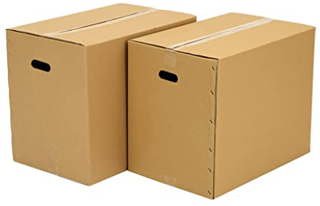 BBGS Umzugskartons Versandkartons aus Karton, 5 Stück Royal Mail Kleine Briefkästen, Braun Versandkartons Verpacken für Geschäftliches, Posten, Aufbewahren Oder Verschenken (Size : 90x60x70cm)