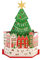 Hallmark Weihnachtskarte mit 3D-Pop-Up-Baum-Design