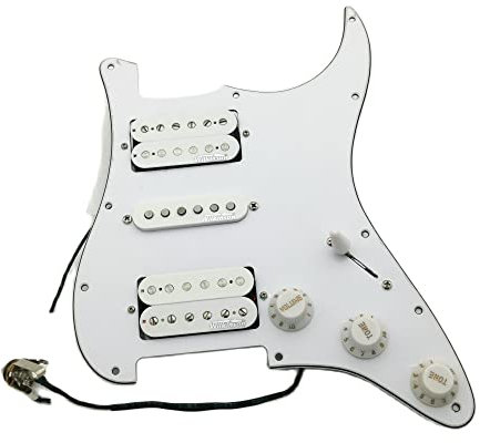 Geladenes Gitarren-Pickguard Vorverkabelt HSH. Pickguard Guitar Alnico 5 Humbucker Pickups Kabelbaum