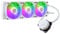 Cooler Master MasterLiquid 360L Core ARGB CPU Liquid Cooler - Dual Chamber Gen S Pump, Superior Radiator and 120 mm ARGB Fans, LGA 1700 and AM5 Brackets , 12 Volts (DC) , White