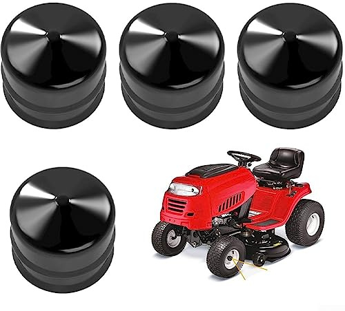 4pcs Lawn Tractor Axle Cap, 532104757 Hub Cap Fit For Craftsman Axle Hub Cap, Prevents Dirt Entering The Wheel Hub Axle For Lawn Mower Lawn Tractor