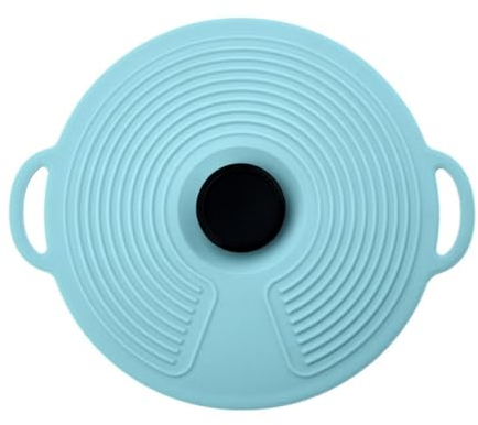 AEIOFU Silicone Suction Lids Reusable Pot Pan Cover Heat Resistant Microwave Plate Bowl Food Cover S pot lid