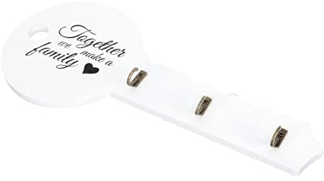 MAGICLULU Portachiavi Muro Della Fattoria Ganci Da Parete Per Ingresso Porta Tazze Da Caffè Ganci Da Parete in Legno Cappello Portautensili Di Legno Bianca Del Muro Gancio Della Porta