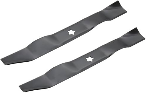 SECURA Jeu de lames (mulching) compatible avec Husqvarna LT151 960110001 Tracteur de pelouse