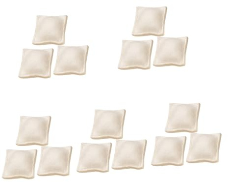 Amosfun 15pcs Laundry Wash Balls Pet Hair Catcher Dog Hair Remover Lint Catcher Wool for Tumble Dryer