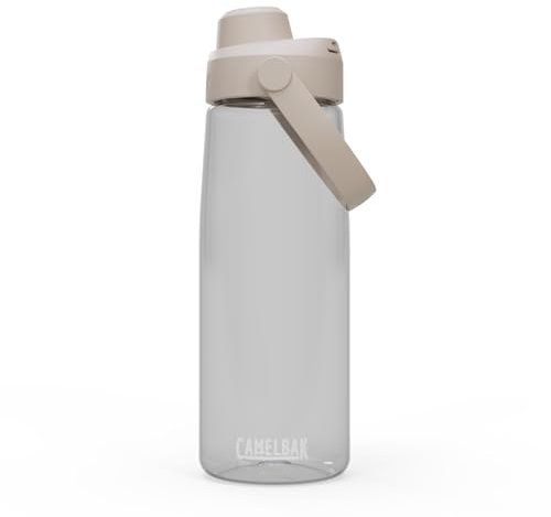 CAMELBAK Thrive Chug Wasserflasche mit Tritan Renew, auslaufsicherer Deckel, 740 ml, transparent