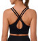 Leversic Sport BH Damen Push Up Ohne Bügel Bustier Damen Gepolstert Sport Top mit Rückenausschnitt für Joggen Yoga Fitness, (650) 1pc-Schwarz, M