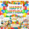 Building Blocks Birthday Decorations, Building Block Party Decorations&Tableware Set- Napkins Plates Backdrop Balloons etc Building Block Birthday Party Supplies