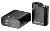 Sennheiser Profile Wireless Système de Microphones à Main et à Pince Tout-en-Un 2,4 GHz à 1 Canal | Récepteur Inclus, Fonction Flottante 32 Bits (700278)