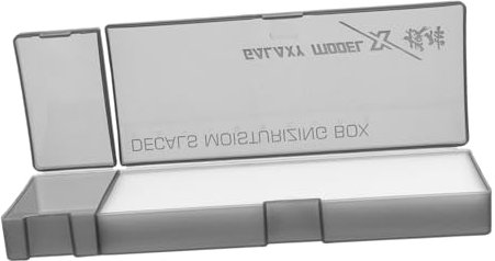 SHINEOFI Nail Art Water Transfer Box Hydration Container Model Lovers Tools Parts Storage for Water Slide Decals