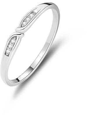 Tolldek Verlobungsring 18 Karat Au750 Gelbgold, Klassiker Stapelring Hochzeitsband mit Diamant Echtschmuck, Antragsring PT950 Platinum, Gr.47-65
