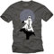 Cadeau Geek Homme - Anime Comic Tee Shirt - Gadget Manga Gris XL