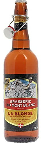 Brasserie du Mont Blanc Biere Blonde, 75cl