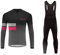 UGLY FROG Damen MTB Winter Fleece Radtrikot Set Fahrrad Trikot Langarm + Radlerhose Thermo Winddicht DEHJK12