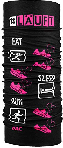 P.A.C. Original Multifunktionstuch - Outdoor, nahtloses Halstuch, nachhaltig, Unisex, 10 Tragevarianten