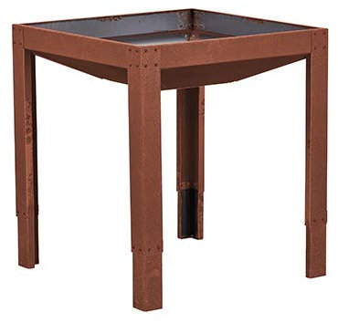 prima terra Feuerstelle Calido Höhe 90cm Maße 80x80cm erweiterbar zum Grilltisch