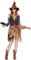 EraSpooky Vogelscheuchen Kostüm für Erwachsene, Damen, Halloween, Karneval, Motto Party Kleidung für Männer und Damen, Halloween Kostüm für Paare