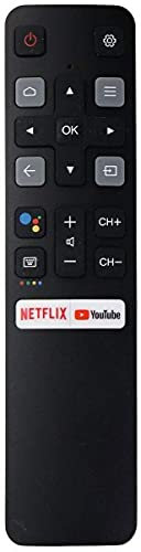 New RC802V Replaced IR Remote No Voice Fit for TCL Android TV 40S330 32S330 40S334 32S334 70S430 32A325 32A323 65Q637 55Q637 55S430 43S430 65Q637 55Q637 43S434 50S434 55S434 65S434 75S434 32P30S