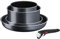 T-fal Ingenio XL Force Batería de Cocina de 5 piezas con Mango Removible, Antiadherente Titanium 2X, tecnología Termo-Señal y base de difusión, L1589502