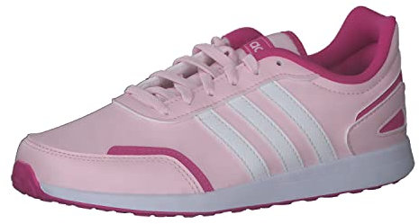 Adidas Unisex - Bambini VS Switch 3 Lifestyle Running Lace Shoes, Clear Pink/Cloud White/Lucid Fuchsia, 37 1/3 EU