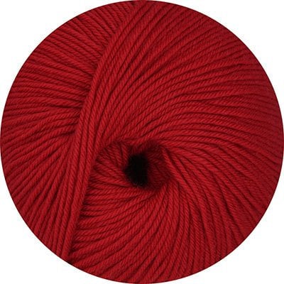 Linie 12 Street uni von Online Garne,4-fach Sockenwolle, 50 g 75% Schurwolle (Merino extrafein) 25% Polyamid, 210 m LL, superweich, 3 Maschenmarkierer zu jeder Bestellung (012 kirsche)