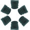 Topkids Accessories 36 pc Thick Hair Bands for Women and Girls, Hair Bobbles Elastic HairBands Ponytail Hair Ties Hair Elastics Hairbands Women Hair Ties No Damage elastic hair bands (Bottle Green)